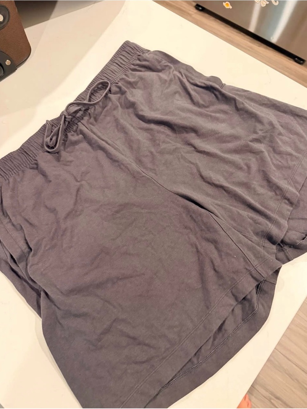 Casual skims Lounge Shorts — Charcoal Gray